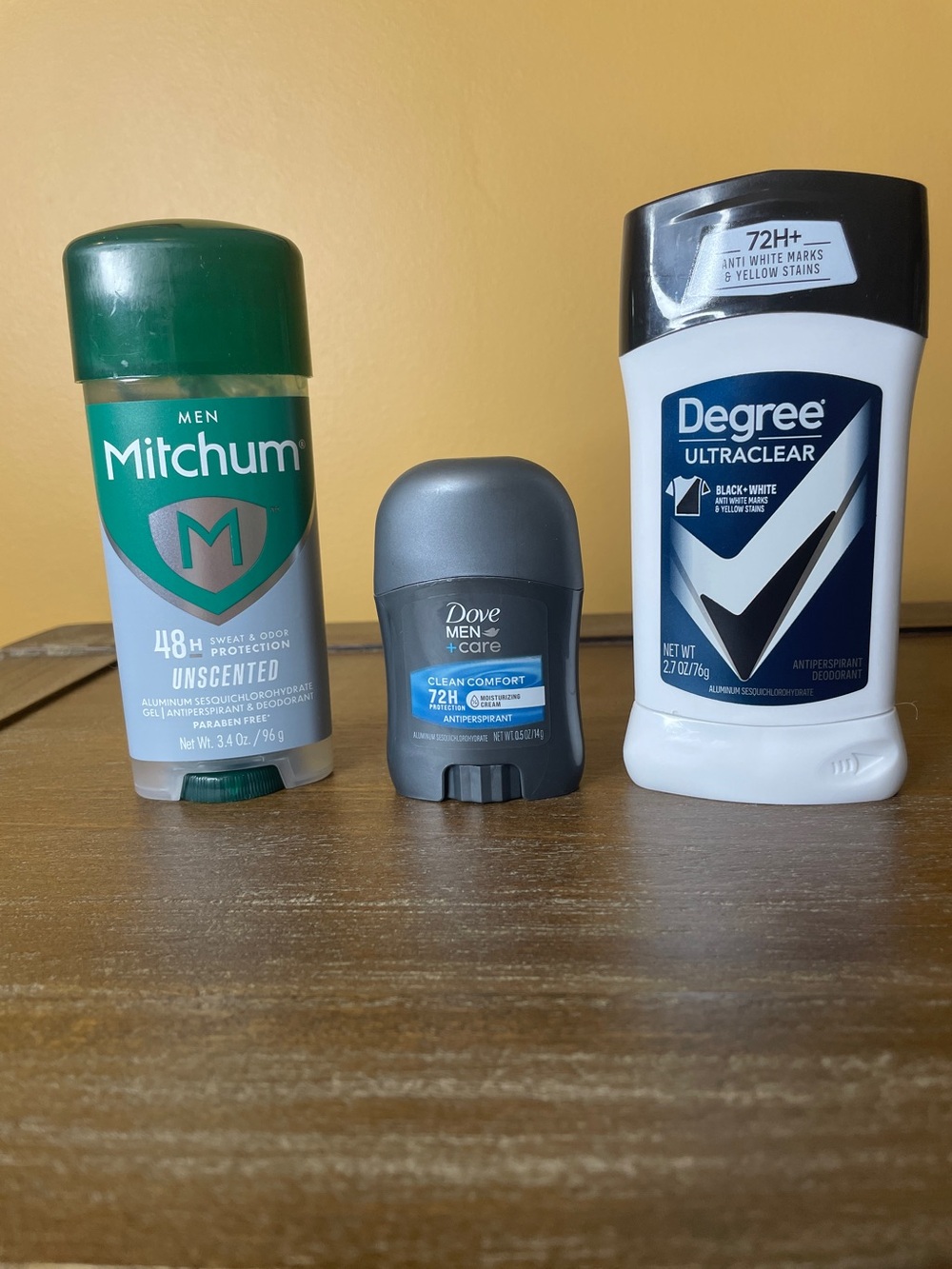 Men Unscented Antiperspirant Stick - Green